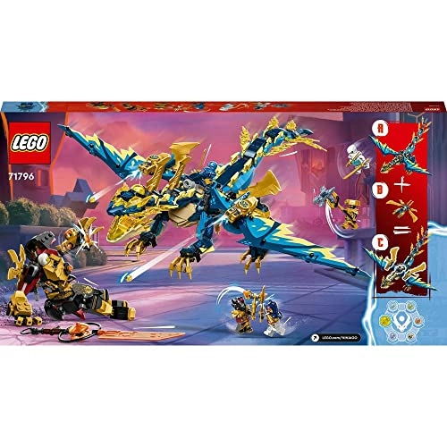 NINJAGO Elemental Dragon vs. The Empress Mech (71796) - Dragons Rising Series