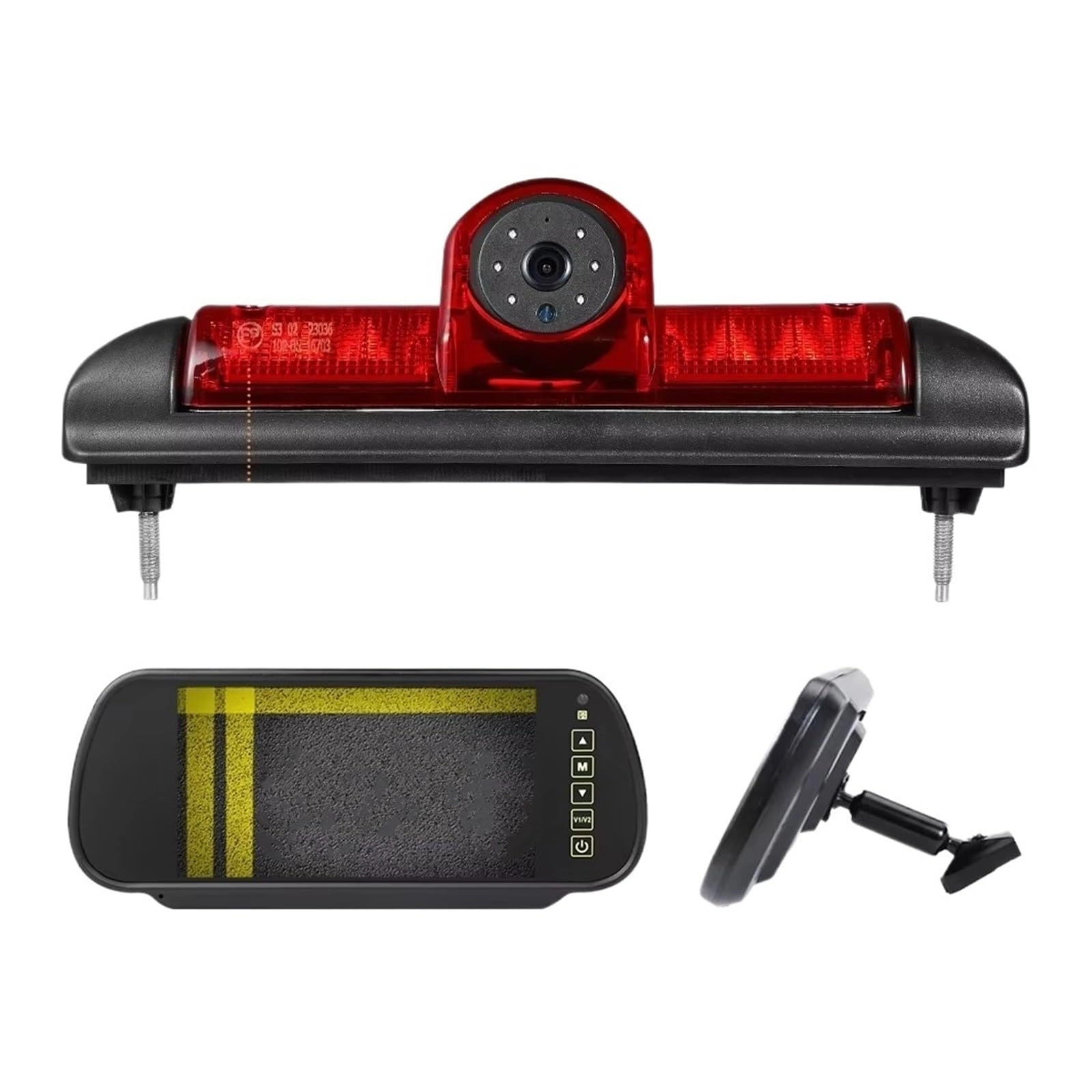 CYDZZYXGSCNN Ducato X250 3rd Brake Light Rear View Camera - Night vision analog 600TV Line
