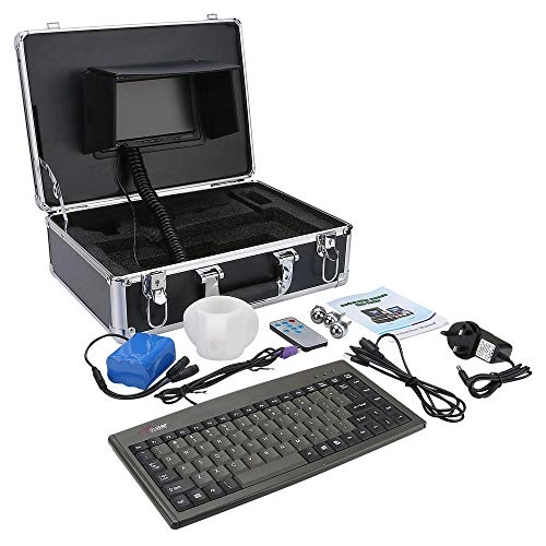 Sewer Waterproof Pipe Pipeline Drain Inspection System 7"LCD DVR HD 1000TVL(120M)