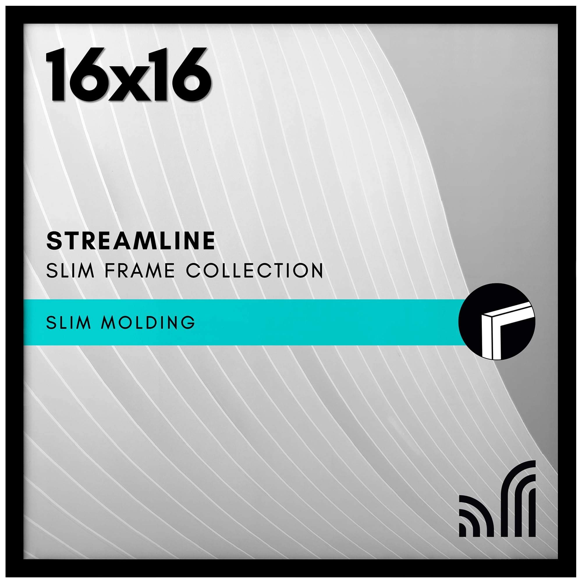 Americanflat LX1616BLKNOMAT - 16x16