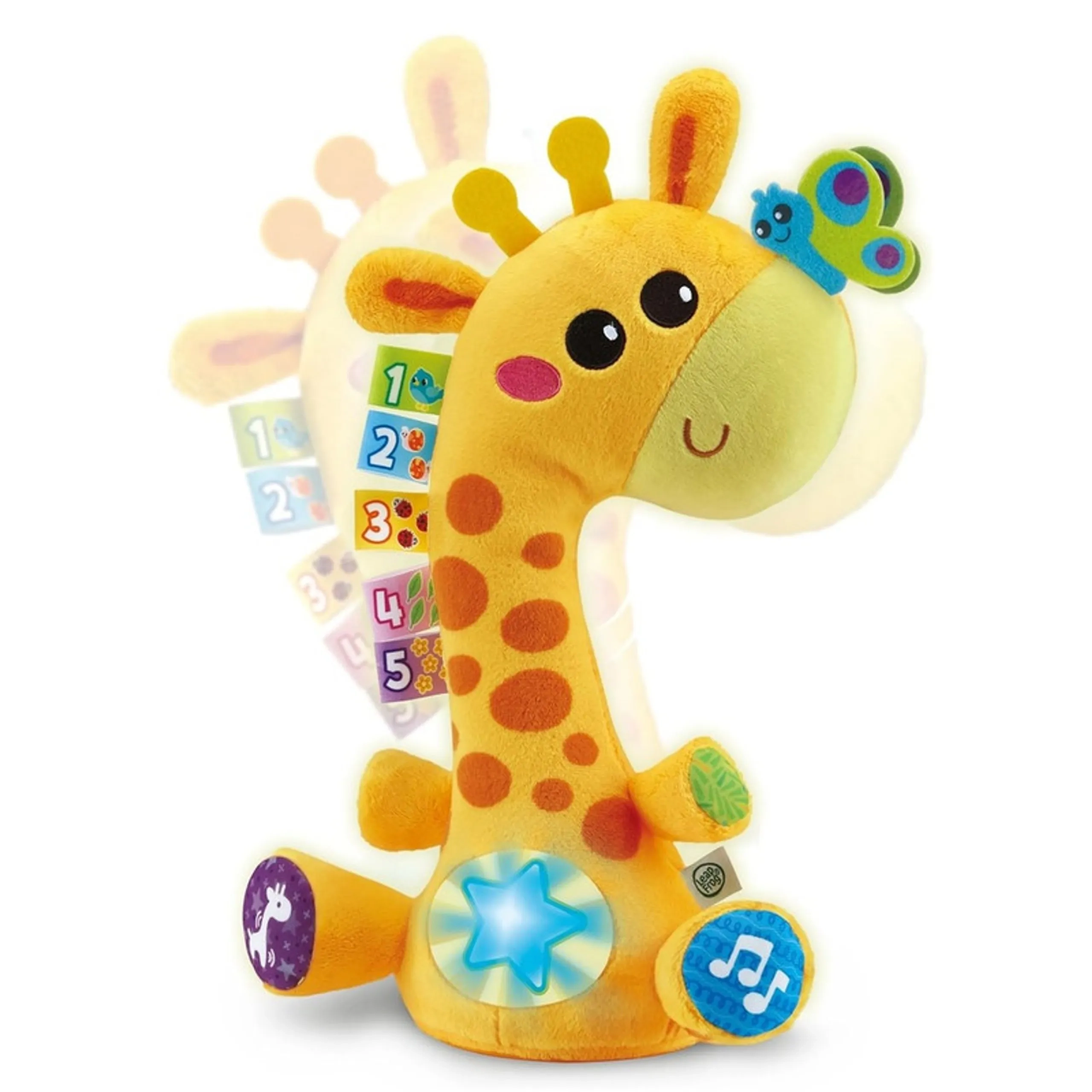 Dancing Colours Giraffe Musical Toy - 12 months+