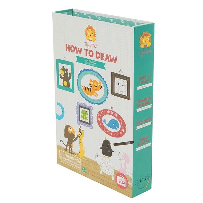 How to Draw Animals Kit - Colour Pens