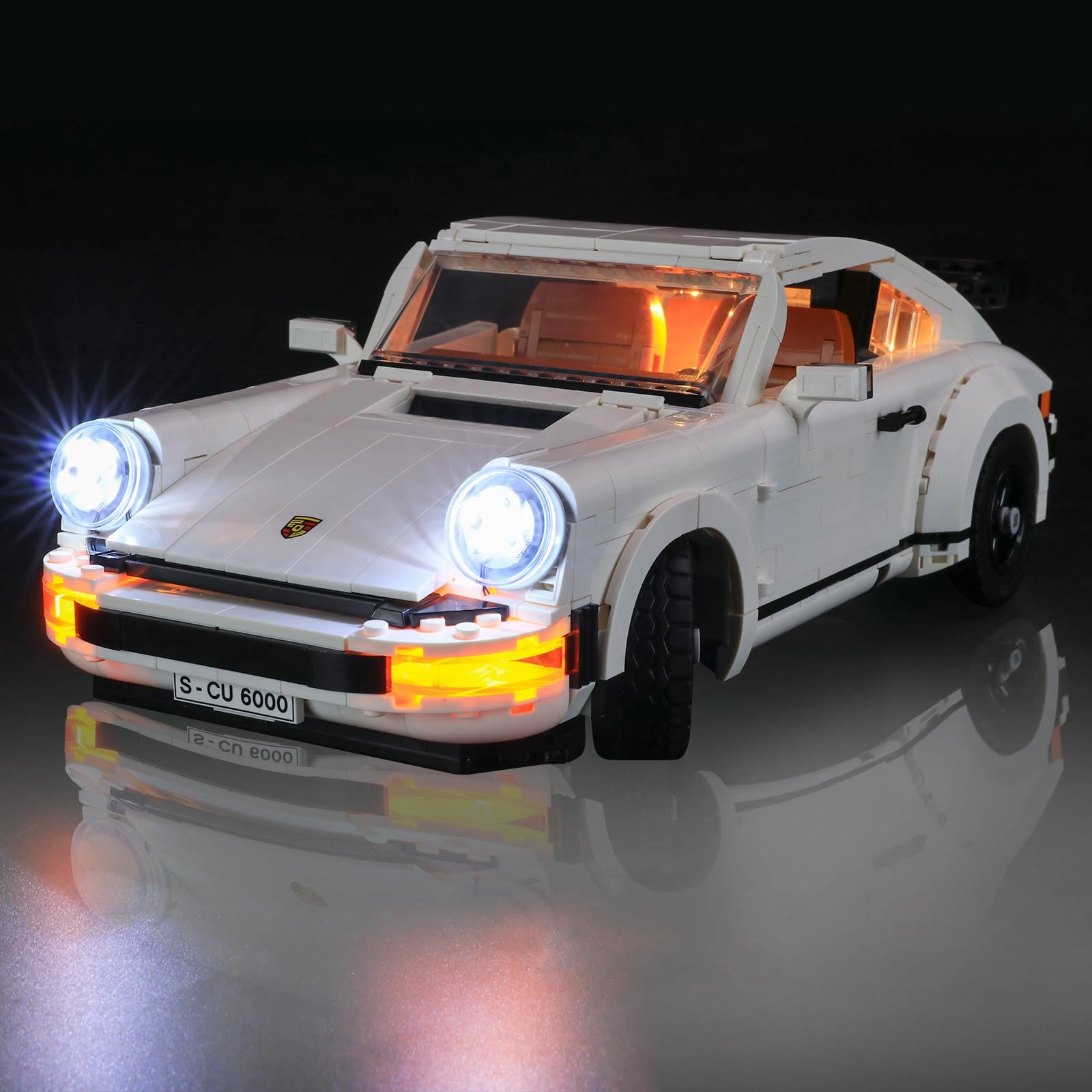 Mililier LED Light Kit for LEGO Creator Expert Porsche 911 10295