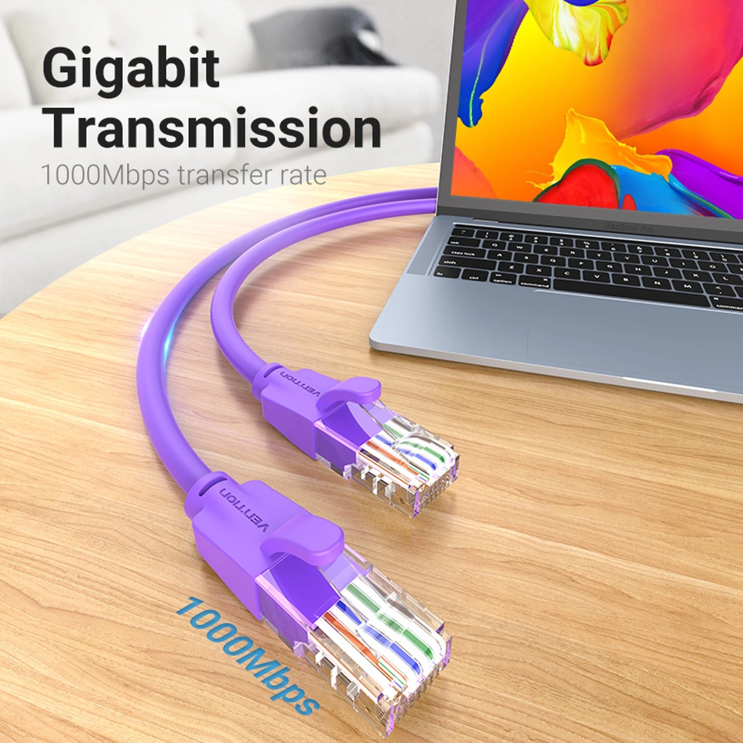 Cat.6 UTP Patch Cable - 1 m