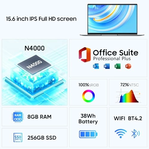 LAPTOP 7 - 15.6'' 256GB 8GB Celeron N4000