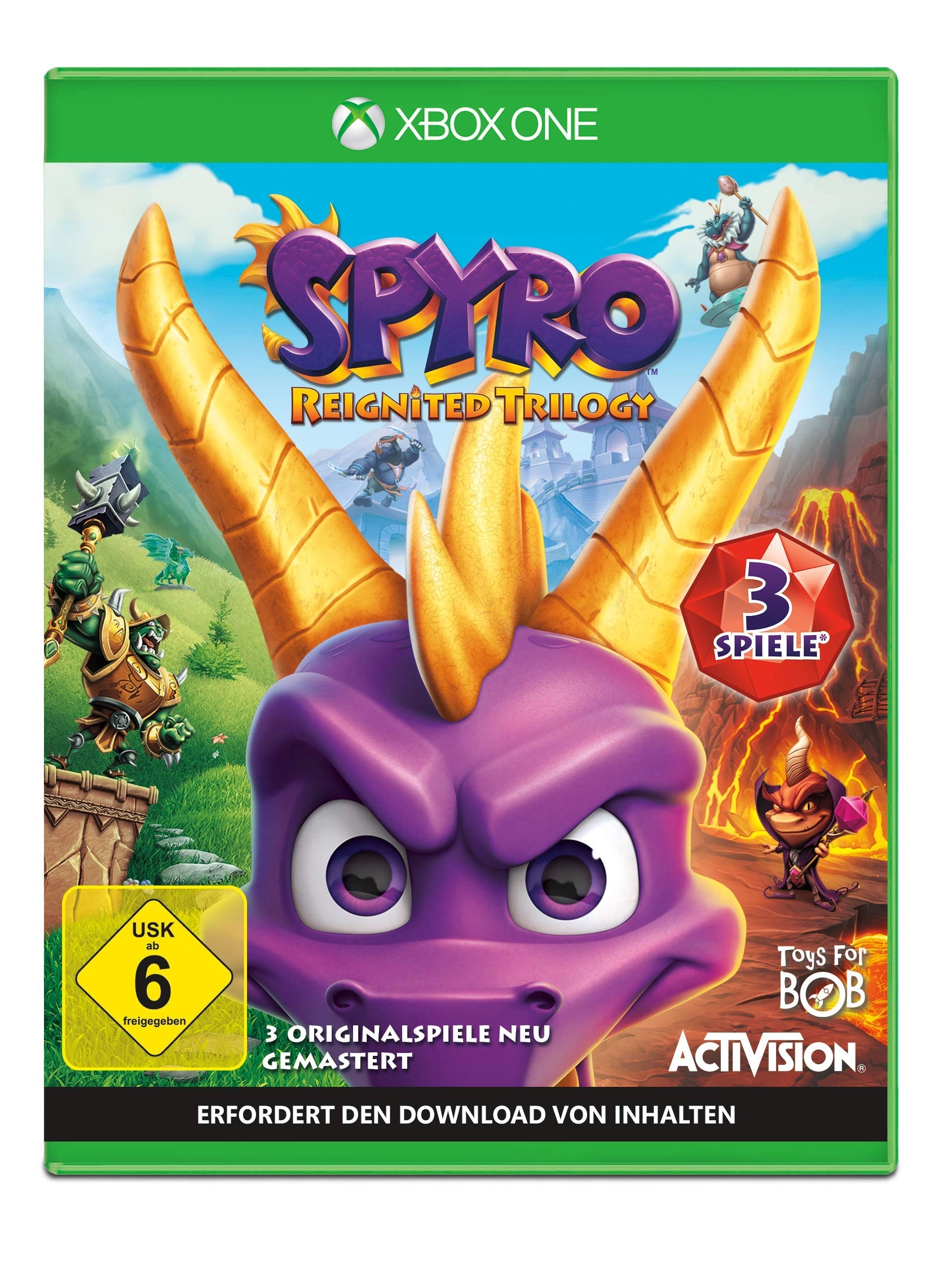 Activision Blizzard Deutschland Spyro Reignited Trilogy German Version - Xbox One