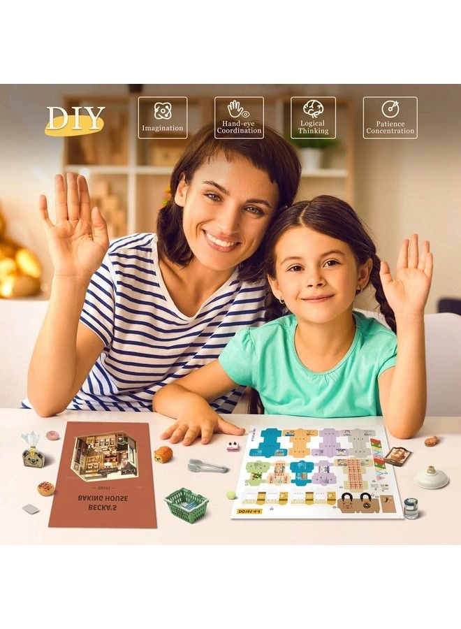 Miniature House Kit - Becka's Baking House LED Toplight