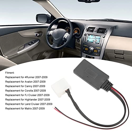Bluetooth Wireless Module - 20 Pin AUX IN Adapter Fit for 4Runner Avalon Camry Tacoma