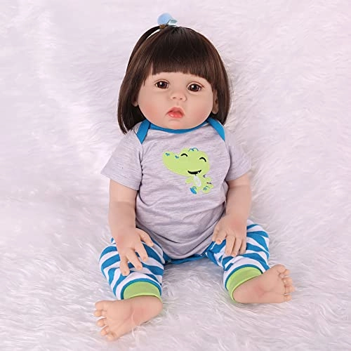 Reborn Baby Doll - 18 Inch 45cm Soft Vinyl Girl