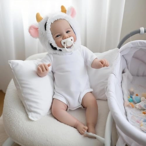 Vivienne Reborn Baby Doll - 19 inch Full body vinyl Ages 3+