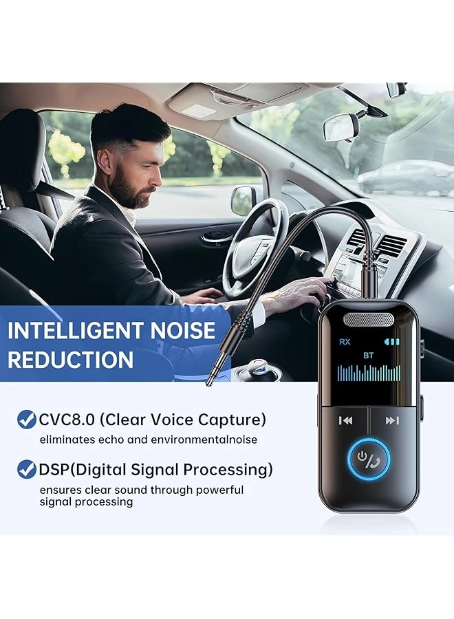 Audio Transmitter Receiver - Bluetooth 5.4 3.5mm