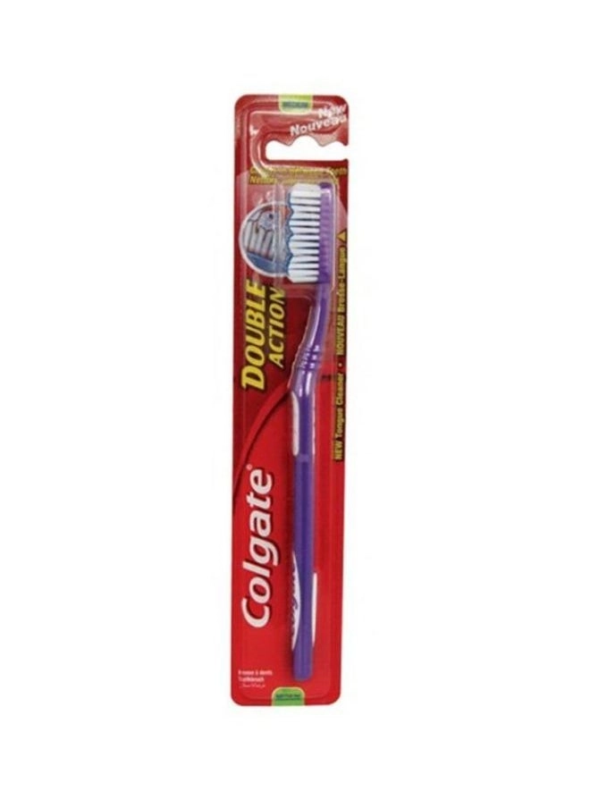 Double Action Toothbrush - Assorted 1-Piece Pack