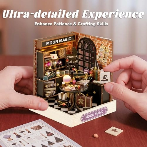 Dollhouse Miniature DIY House Kit - Dream Bottle Series 1:32