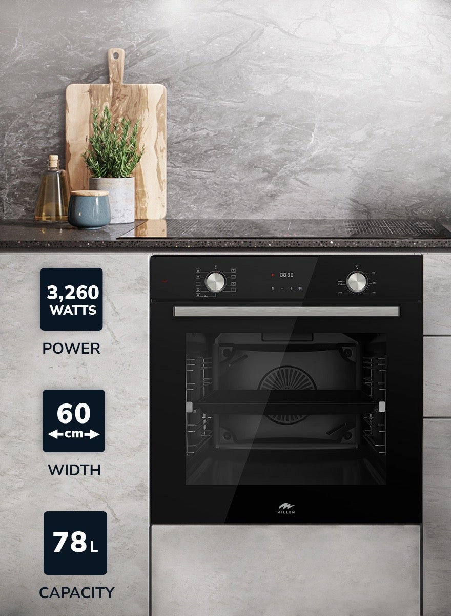 MEO6003BL 60cm Electric Oven
