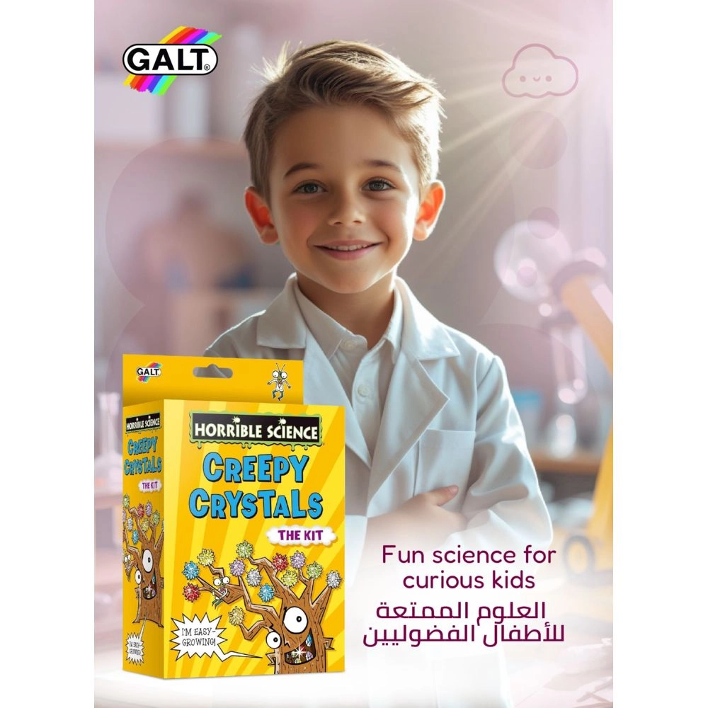 Horrible Science Creepy Crystals Set - Science