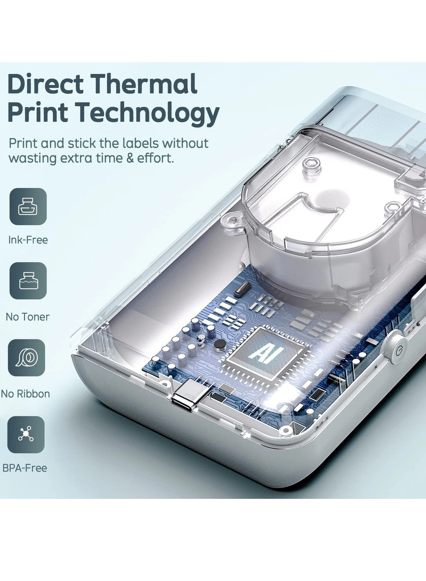 WP9510A - Thermal Printing 40mm