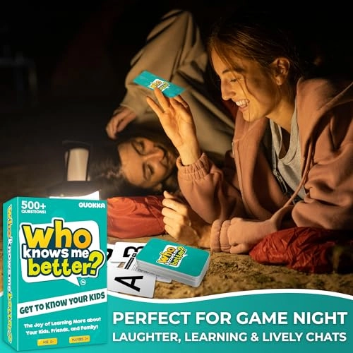 Who Knows Me Better - Card Quiz Game