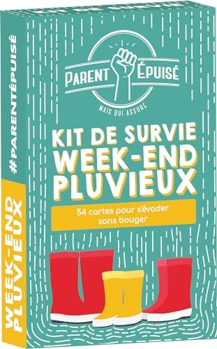 Rainy Weekend Survival Kit - 54 Cards - Card Game (French)