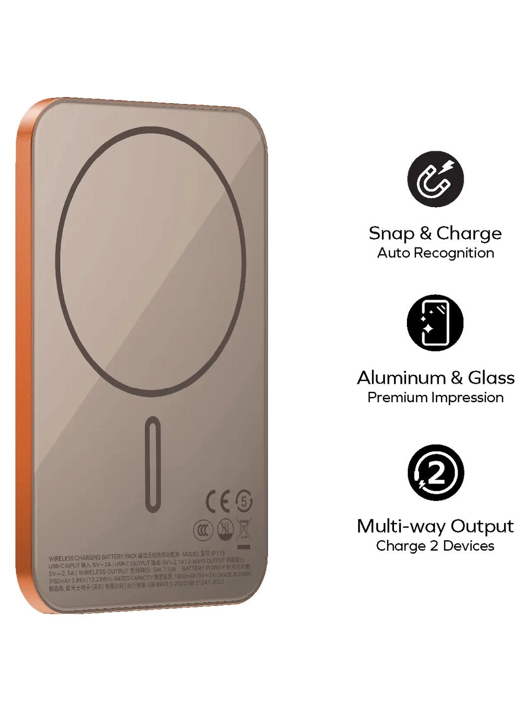 1-Power Q.Pass - 3000mAh 10.5W