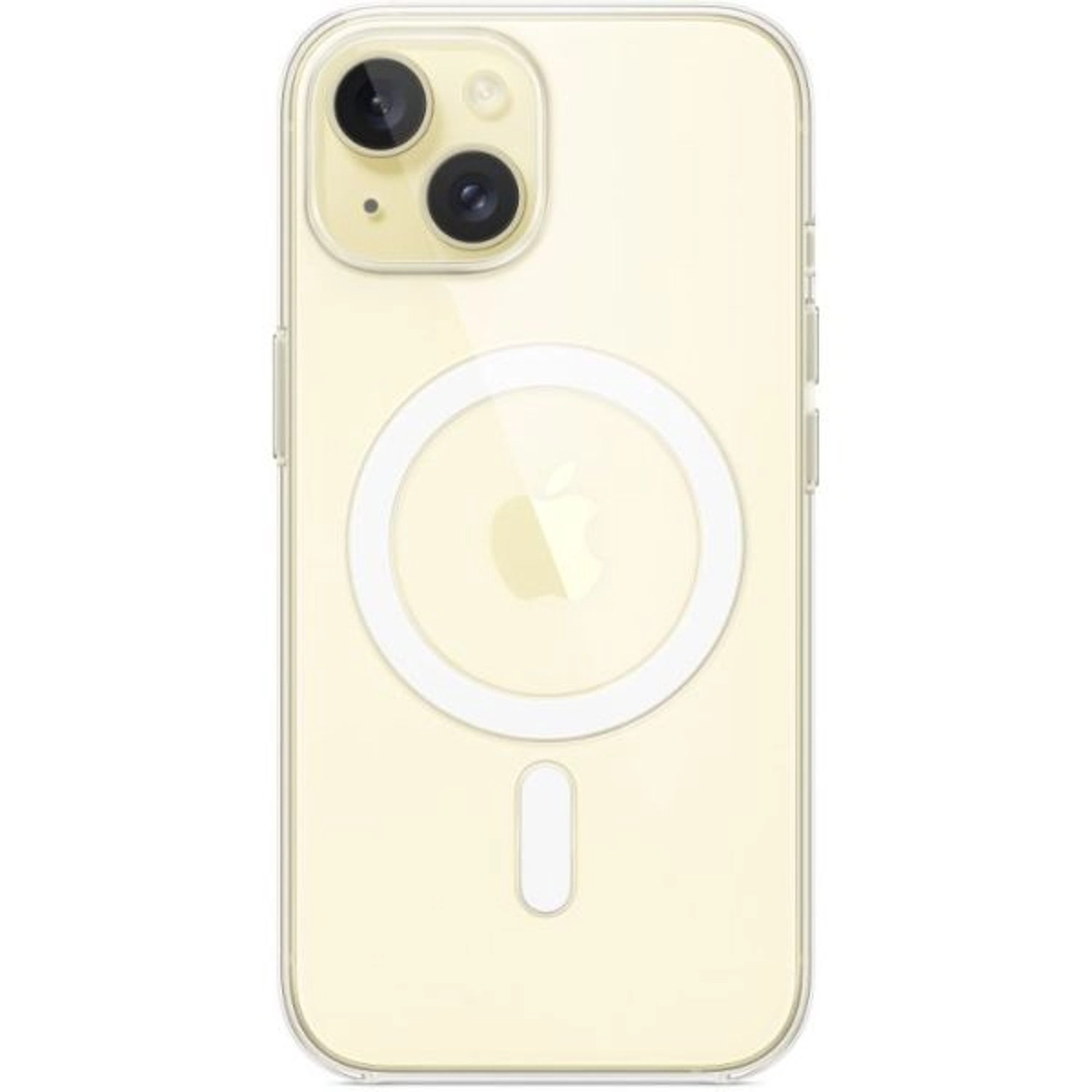Back Cover Mobile Case Clear with MagSafe for iPhone 15