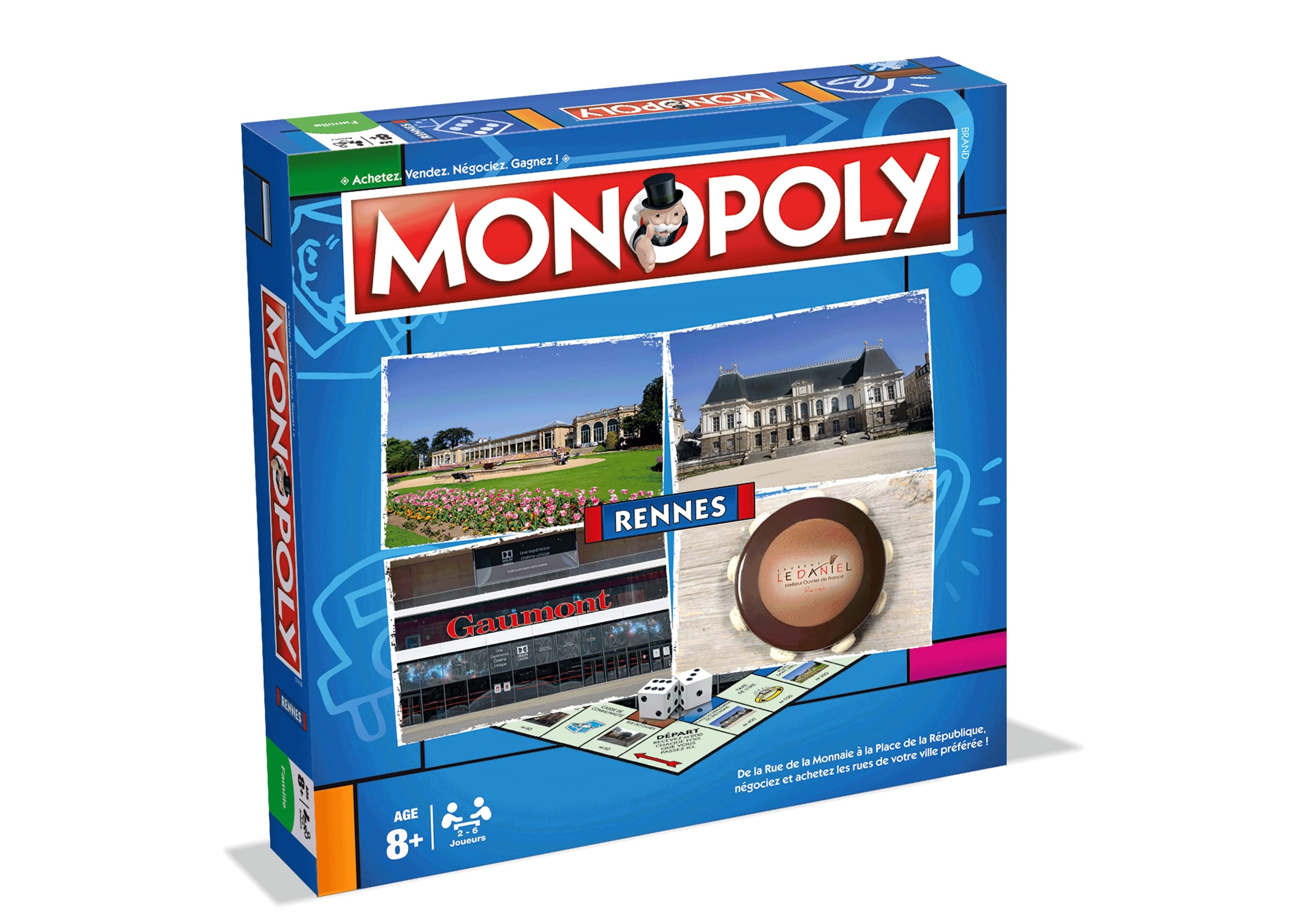 Winning Moves Monopoly: Rennes (French)