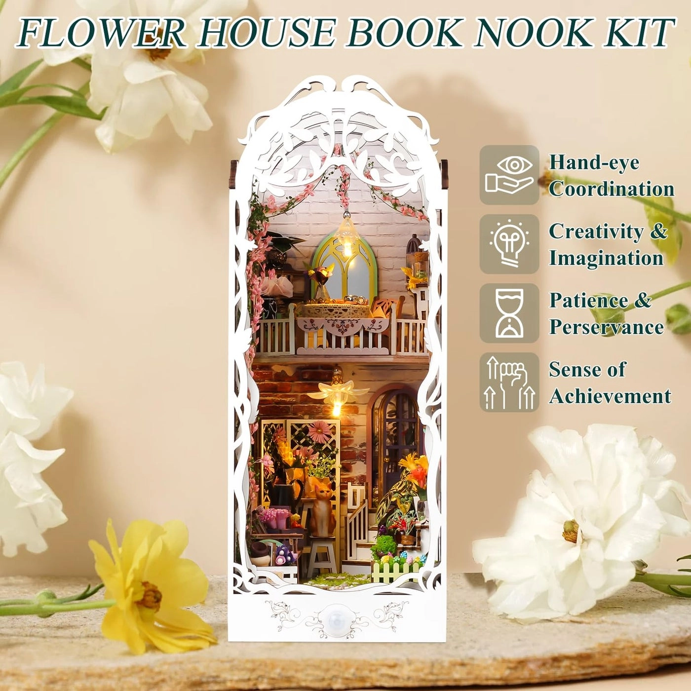 DIY Miniature Dollhouse Kit - Warm Moment 1:24