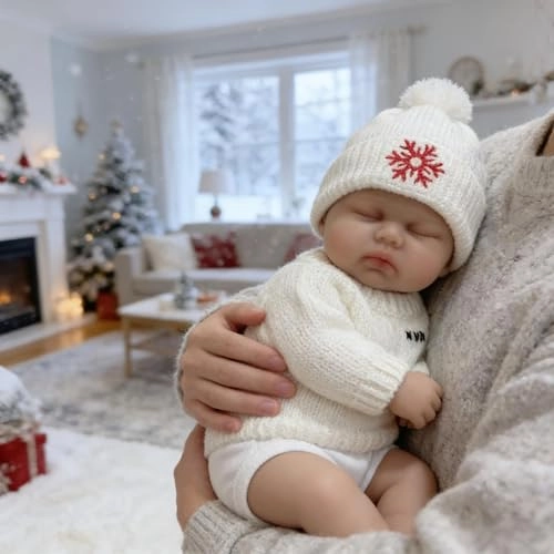 Reborn Baby Doll - 12 inch Vinyl Girl Ages 3+