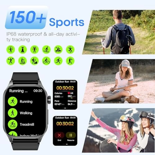 Advanced Health Smartwatch - 64 GB Brown Always-On Display