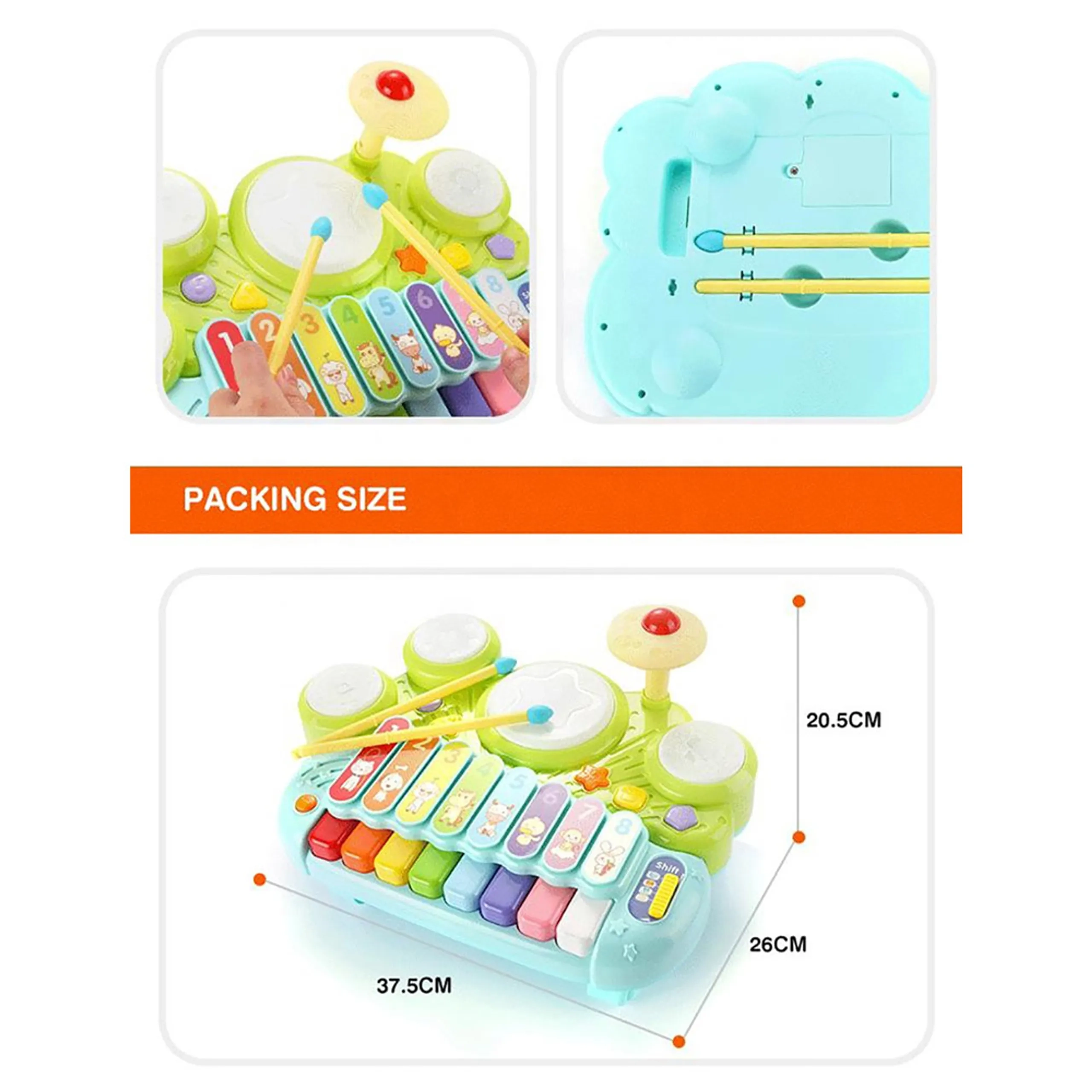 Baby Piano Keyboard - Over 10 Months. Suitable for 3 years and above