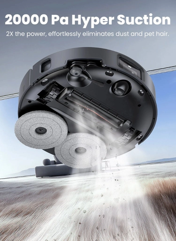 X1 Max - Robot Vacuum Cleaner and Mop All-in-One Station