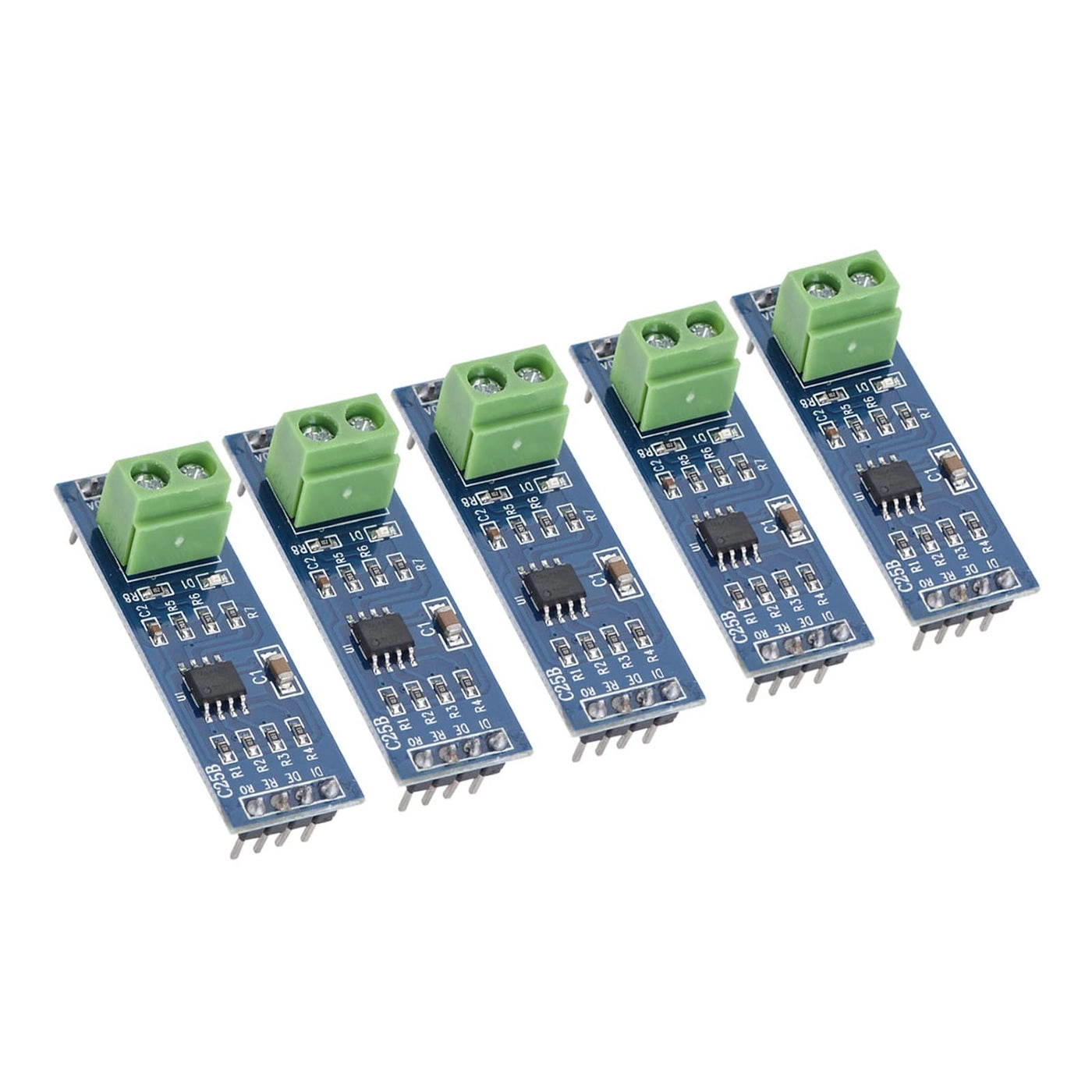 TTL to RS-485 Converter Module - 5PCS Industrial Serial Communication