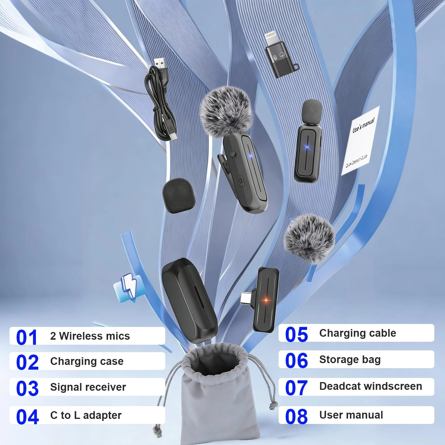 WB281 Wireless+USB Microphone Bundle