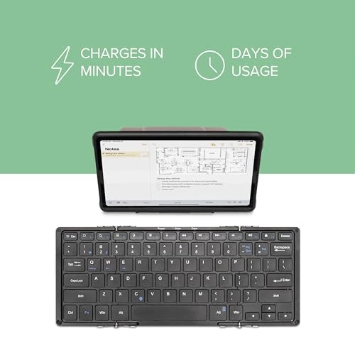 Folding Keyboard - US Wireless