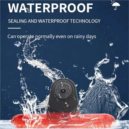 Rear View Camera Fisheye - Night vision Wired 1080P