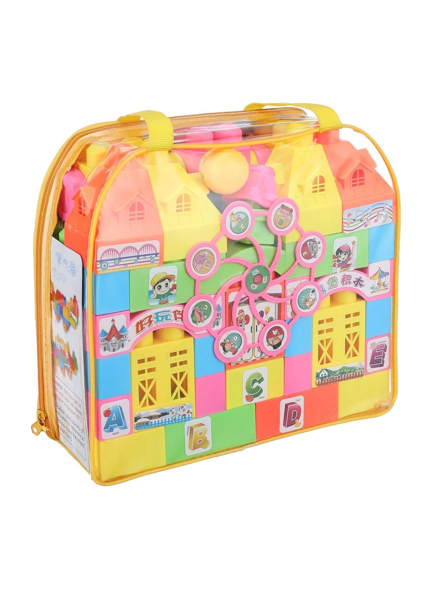 TOY GARDEN Castle Building Set - 68 pcs