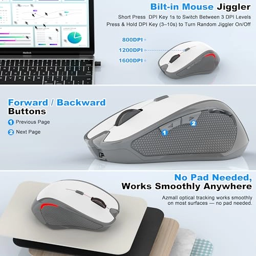 Rechargeable Silent Slim Mouse - Bluetooth