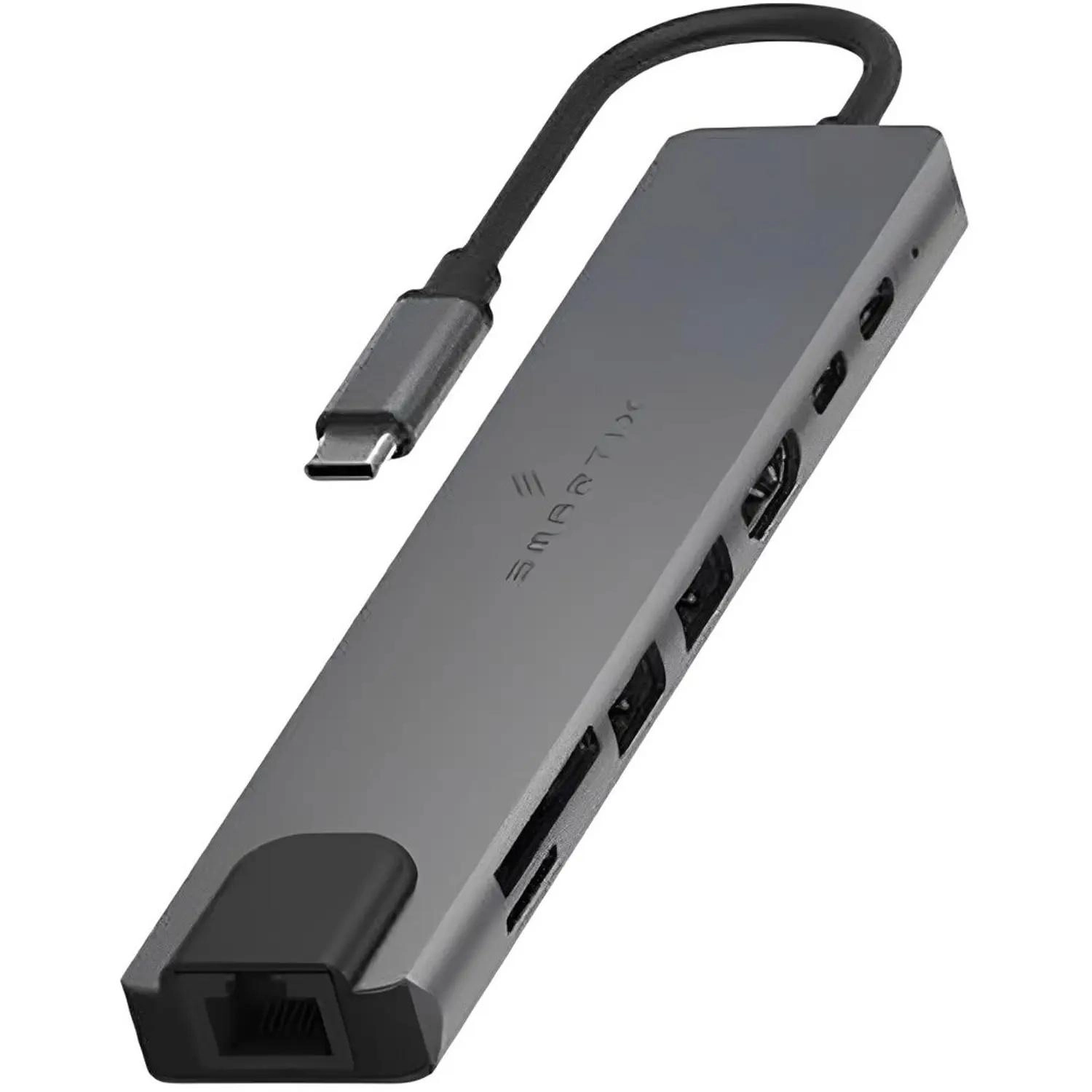 Smartix 8-in-1 USB Hub - 100W USB-C PD 4K@60Hz