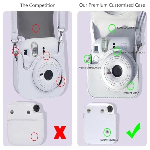 Mini Instant Film - 20 Shots 3 Inch + Mini 12 Case + Mini Photo Book Album