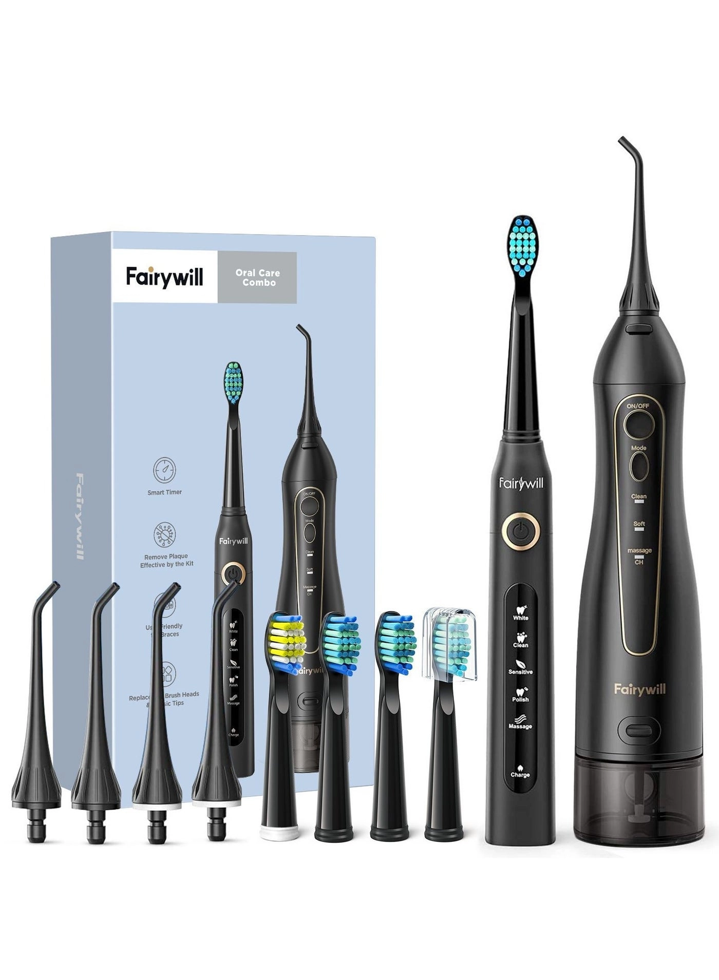 507 - Electric Toothbrush + 5020E - 300ML Oral Irrigator