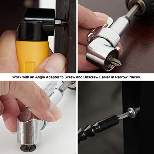 Angle Drill Adapter - 90/105 Degree 5PCS