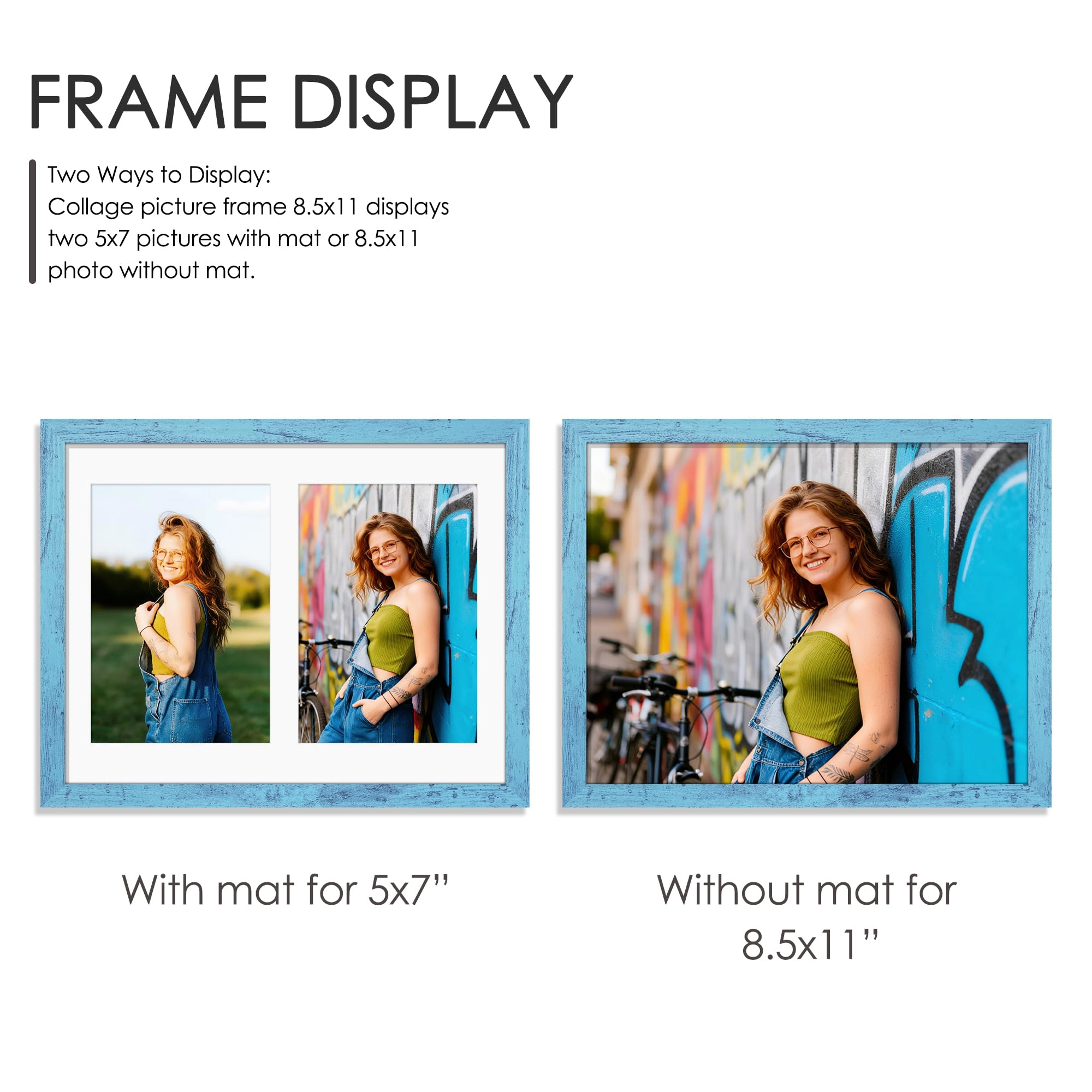 Double 5x7 Picture Frame