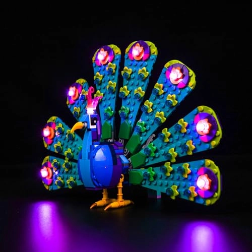 31157 Exotic Peacock - LED Light Set Decoration Lighting