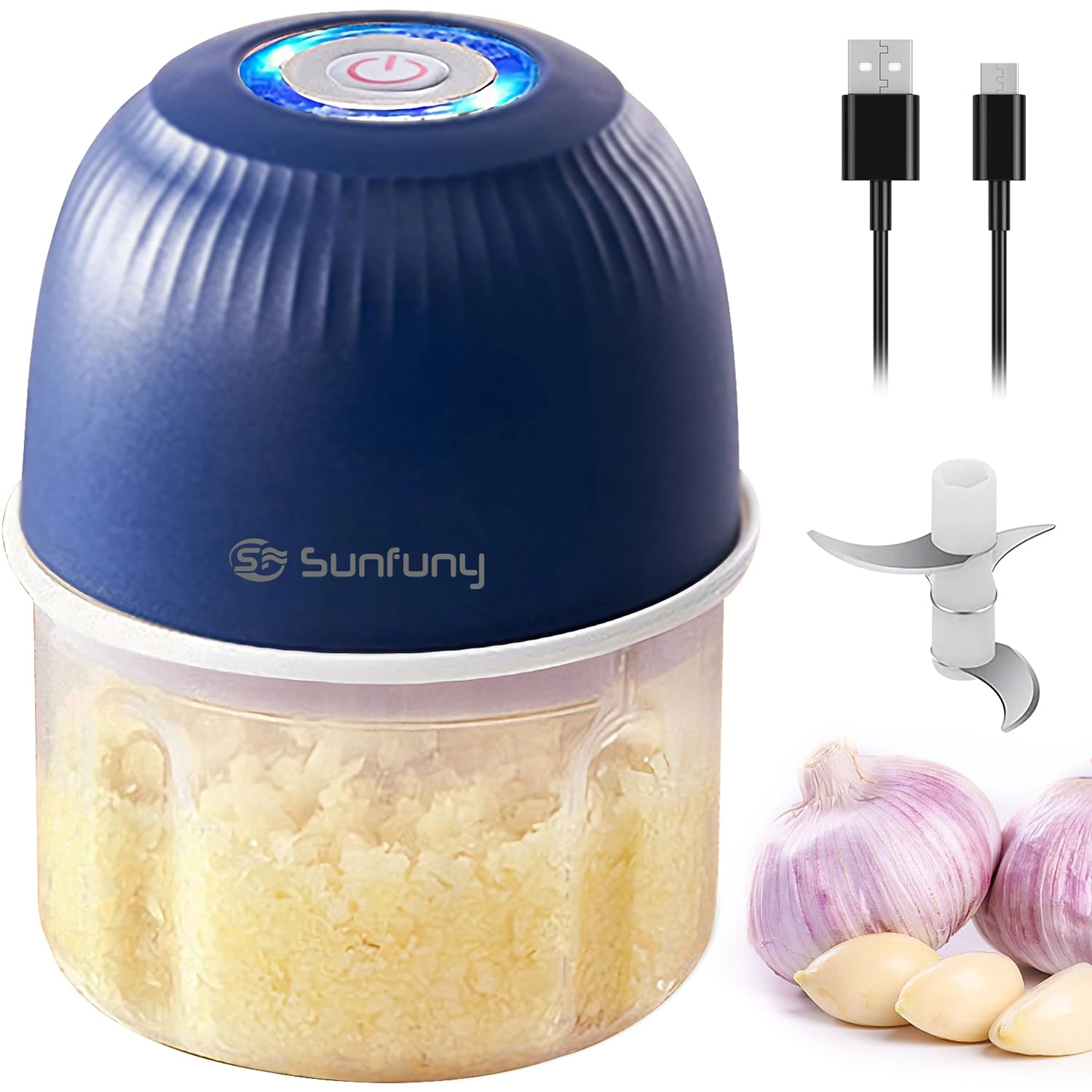 SF SUNFUNY Food Processor - 250ml 50 watts