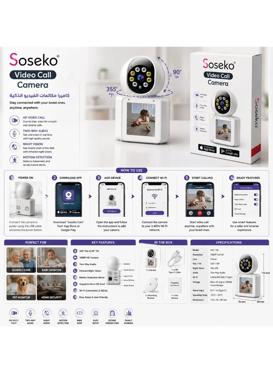 Smart Video Call Camera