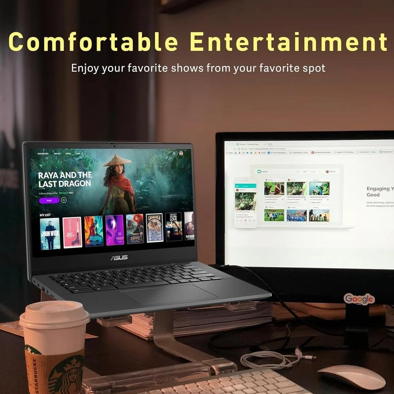 Chromebook CM14 CM1402CM2A - 14'' Kompanio 520 4GB DDR4 64GB eMMC