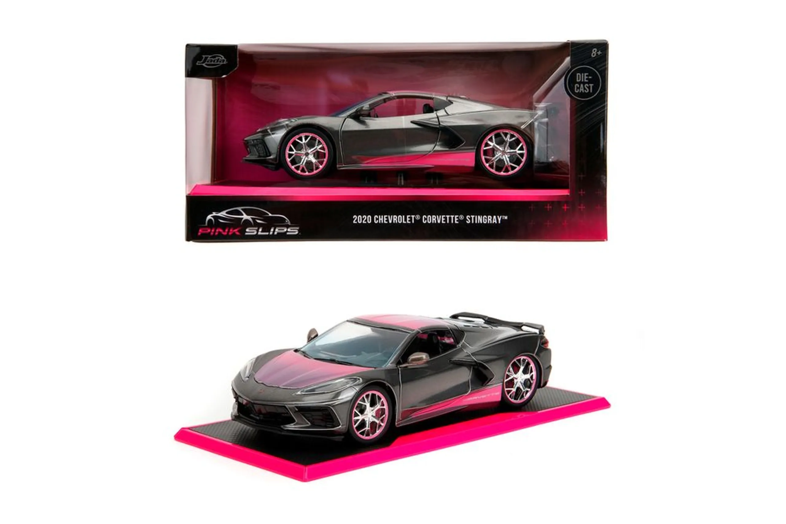 Jada Toys Pink Slips 2020 Chevrolet Stingray - 1:24