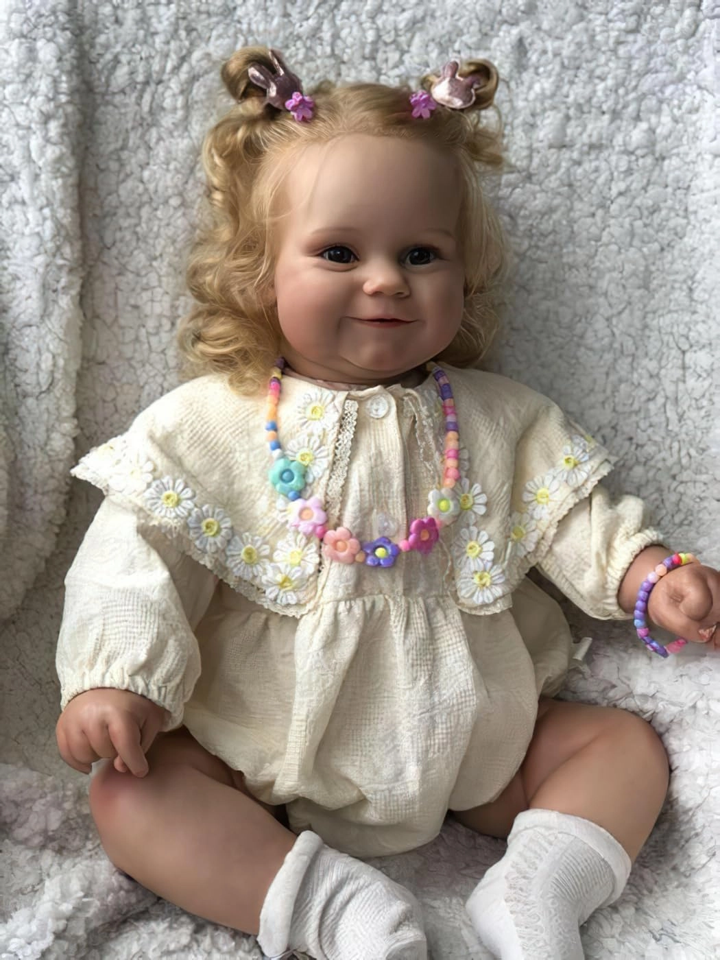 Reborn Baby Doll - 19 Inches Vinyl Ages 3+
