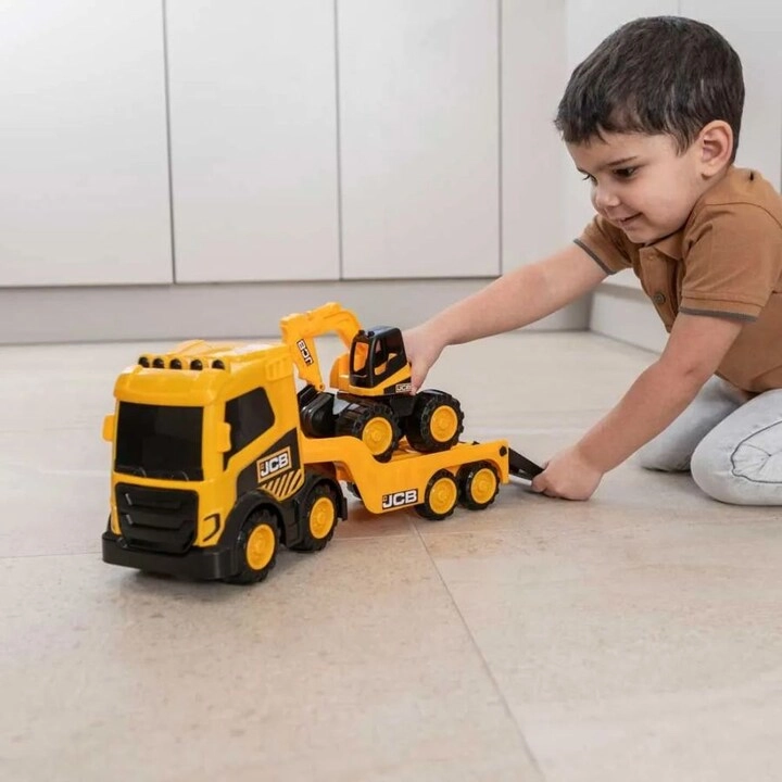 JCB Mega Transporter + Excavator - 7-inch