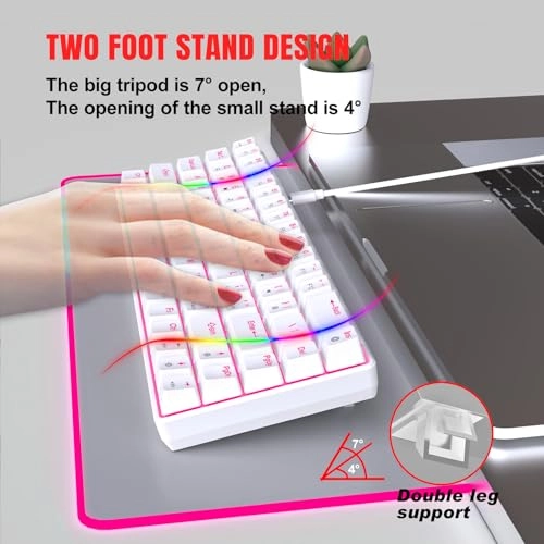 Mechanical Game Keyboard - 68Keys Backlights
