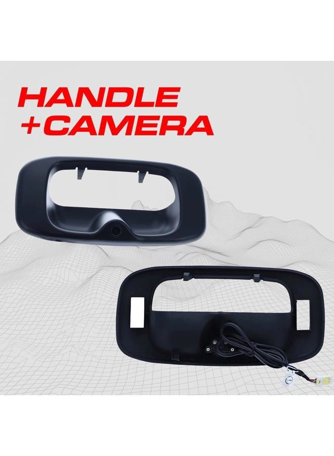 Tailgate Handle with Backup Camera - RCA 600 TV Lines